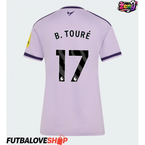 Dres Newcastle United Bazoumana Toure #17 Tretina pre Ženy 2026-27 Krátky Rukáv
